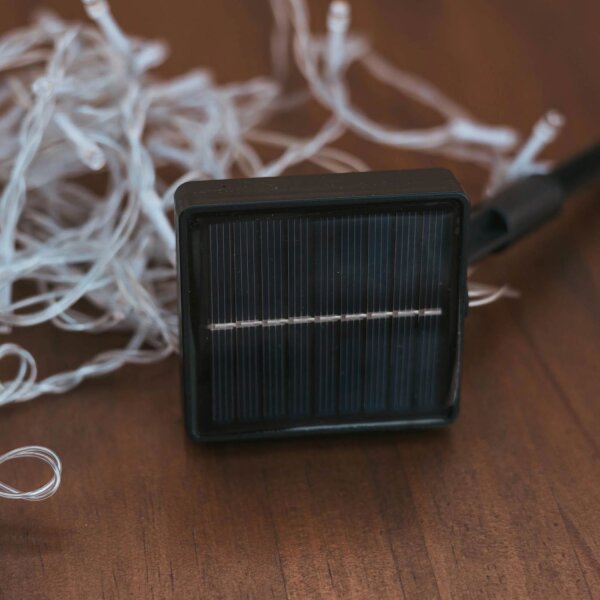 Guirlande lumineuse solaire à LED IP44 2100 K 100 cm de long RINKU