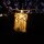 Guirlande lumineuse solaire LED 5m de long 2700 K blanc chaud IP44 blanc