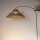 Lampe dextérieur LED Accu 155 cm 2-en-1 IP54 Herbe de mer Métal