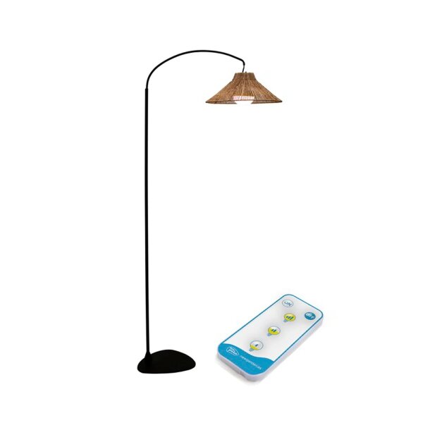 Lampe dextérieur LED rechargeable 2700 K 2-en-1 Mur Debout