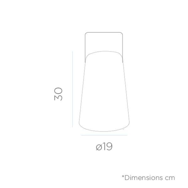 Lampe de table LED avec haut-parleur et variateur de couleur