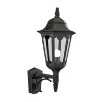 Applique extérieure Noir Rustique IP43 Porte...