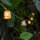 Guirlande lumineuse LED avec fiche 5m IP44 2200K Bambou Outdoor
