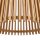Lampe à suspendre dextérieur Abat-jour en bois E27 IP44 Ø 39 cm YOKKA