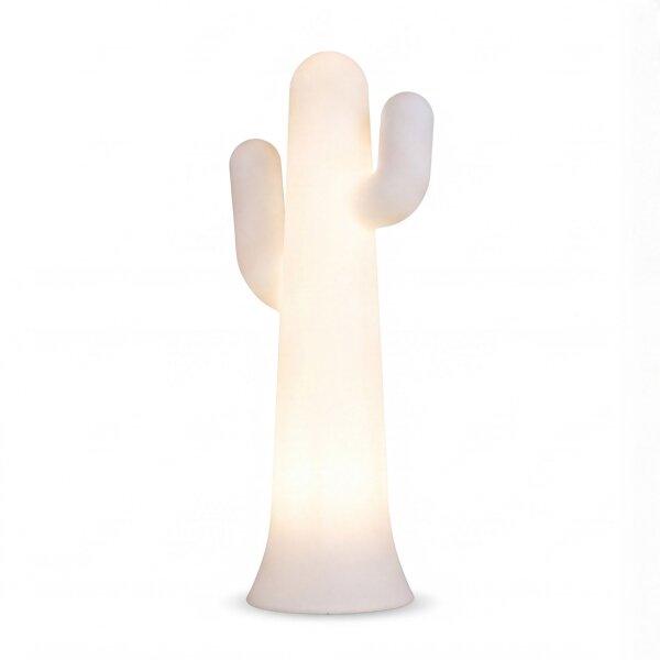 Lampe dextérieur LED Cactus Jardin Blanc 140 cm IP65 Fiche Câble