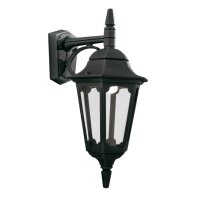 Applique murale noire Aluminium IP43 Rustique...