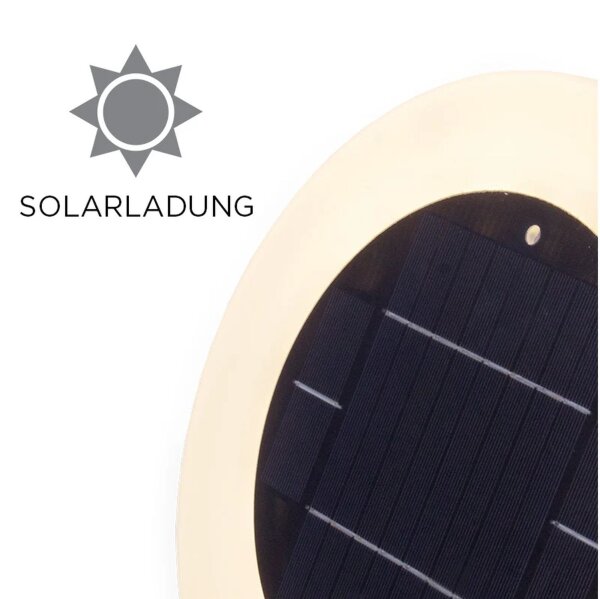 Lampe de piscine solaire LED changeant de couleur IP68 Ø 29 cm sans fil