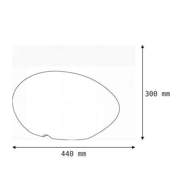 Lampe solaire LED 60 cm changement de couleur IP65 pierre design