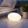 Lampe décorative LED Jardin Design en pierre 40cm Solaire Changement de couleur Variateur