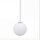 Lampe LED à suspendre à lextérieur sans fil Variateur de couleur Changement de couleur Ø 25 cm IP54