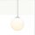 Lampe LED à suspendre à lextérieur sans fil Variateur de couleur Changement de couleur Ø 25 cm IP54