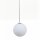 Lampe dextérieur LED suspendue sans fil Batterie Boule Ø 35 cm IP44