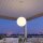 Lampe à LED suspendue à lextérieur Boule Ø 45 cm IP44 3000-6500 K Accu