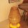 Lampe de table rotin 72 cm trépied câble fiche E27