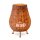 Lampe de table LED sans fil Rattan Akku IP54 H : 32,5 cm dimmable