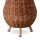 Lampe de table LED sans fil Rattan Akku IP54 H : 32,5 cm dimmable