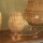 Lampe de table en rotin H : 32,5 cm Trépied naturel E27 FULDE