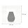 Lampe de table LED accu sans fil IP65 72 cm variateur extérieur