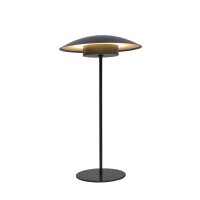 Lampe de table LED Akku Touch 40 cm IP44 Anthracite...