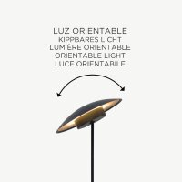 Lampe de table LED Akku Touch 40 cm IP44 Anthracite...