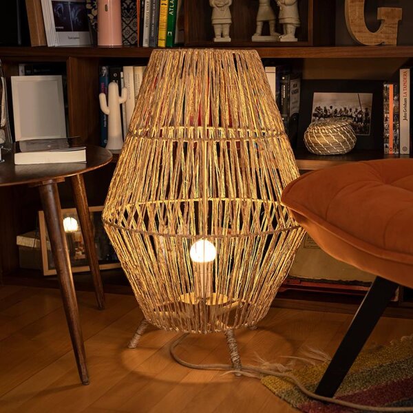 Lampe de table LED extérieure sans fil 72 cm IP65 variateur dintensité