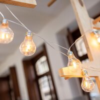 Guirlande lumineuse extérieure à LED avec...