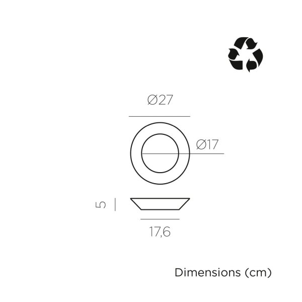 Lampe solaire à LED murale IP65 3500 K Ø 27 cm ronde Télécommande