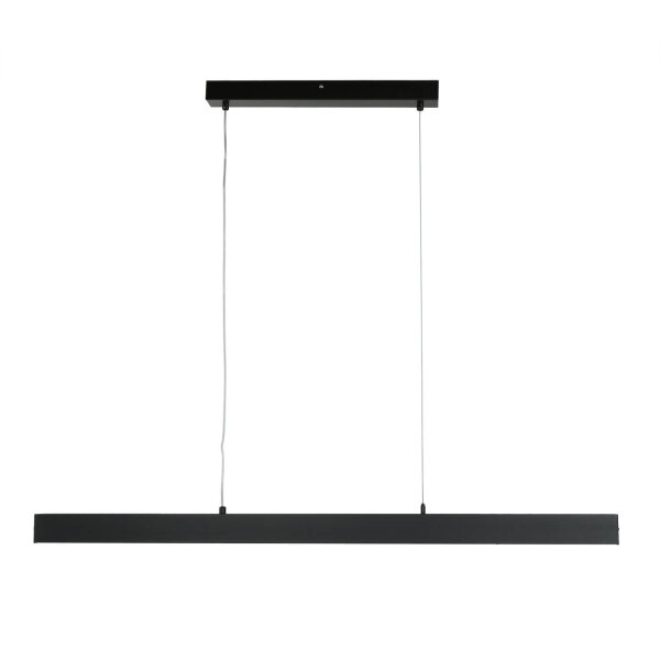 Lampe LED à suspendre Noir Métal intensité lumineuse variable L : 100 cm Moderne