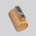 Applique GU10 Moderne en aluminium petit H : 10 cm en or