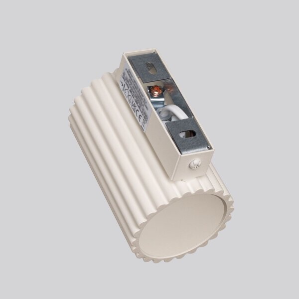 Applique murale intérieure GU10 petite H : 10 cm en crème GU10 Moderne