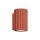 Applique rouge petite H : 10 cm Aluminium GU10 Indoor