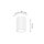 Applique noire petite 10 cm de haut GU10 en aluminium Moderne