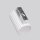 Applique blanche petite H : 10 cm GU10 en aluminium