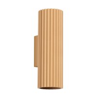 Applique murale Up Down H : 20 cm en or GU10 2 flammes...