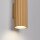 Applique murale Up Down H : 20 cm en or GU10 2 flammes aluminium