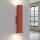 Applique moderne Up Down H : 30 cm Rouge GU10 2 flammes Alu