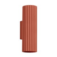 Applique murale Up Down petite H : 20 cm rouge GU10 2...
