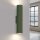 Applique Up Down Aluminium H : 30 cm Vert GU10 2 flammes