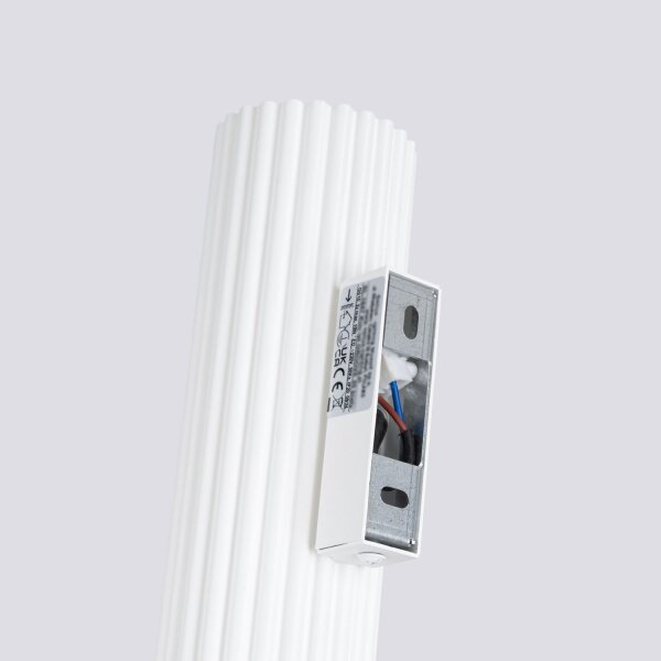 Projecteur mural Blanc petit H : 30 cm petit GU10 2 flammes Moderne