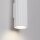 Projecteur mural Blanc petit H : 30 cm petit GU10 2 flammes Moderne