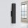 Applique murale noire H : 30 cm GU10 2 flammes aluminium Up Down
