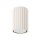 Spot GU10 H : 10 cm Ø 6,5 cm petit modèle en saillie aluminium crème