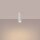 Spot de plafond apparent GU10 Ø 6,5 cm H : 20 cm en crème Alu moderne