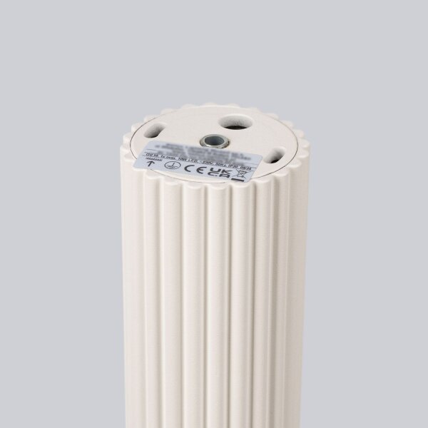Spot à poser GU10 en crème Ø 6,5 cm H : 30 cm étroit BERTA