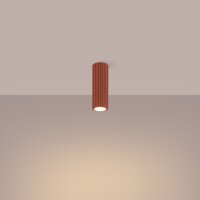 Lampe de plafonnier GU10 H : 20 cm Ø 6,5 cm petit...