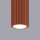 Lampe de plafonnier GU10 H : 20 cm Ø 6,5 cm petit rouge apparent Moderne