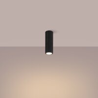 Lampe de plafonnier en saillie Ø 6,5 cm H : 20 cm...
