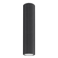 Spot Lampe plafond Noir &Oslash; 6,5 cm H : 30 cm GU10...