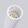 Spot de plafond blanc Ø 6,5 cm hauteur 60 cm GU10 apparent aluminium