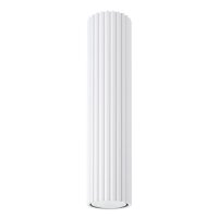 Plafonnier petit &Oslash; 6,5 cm H : 20 cm Blanc apparent...